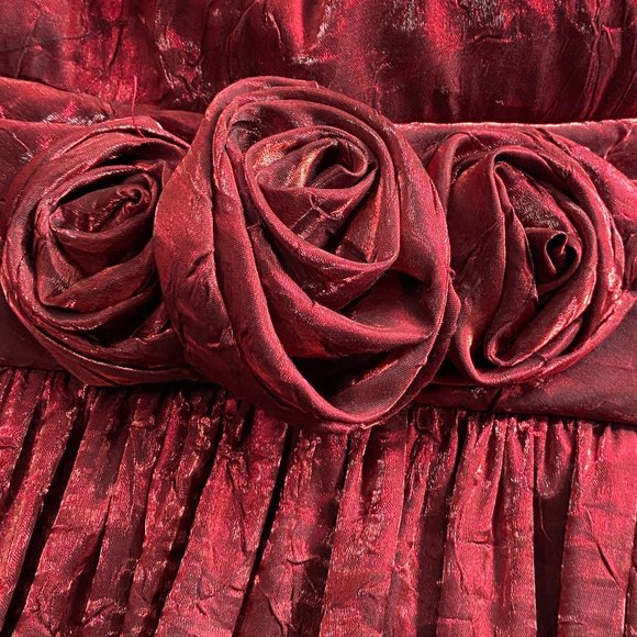 📌 Teeze  Me Burgundy Homecoming Party Cocktail Semi Formal Dress - Picture 12 of 14